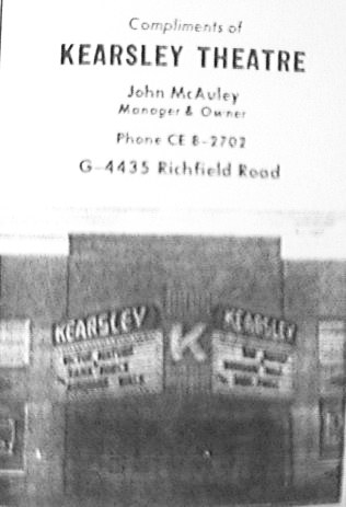 Kearsley Theatre - Old Ad (newer photo)